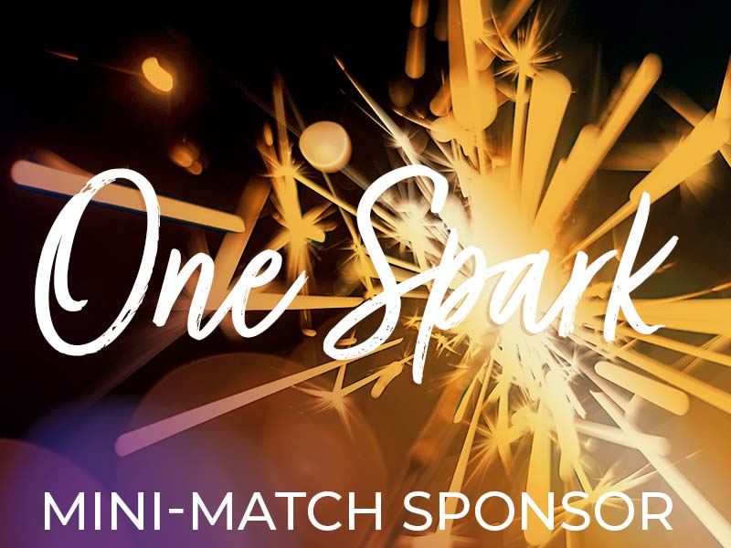 One Spark Mini-Match Sponsorship